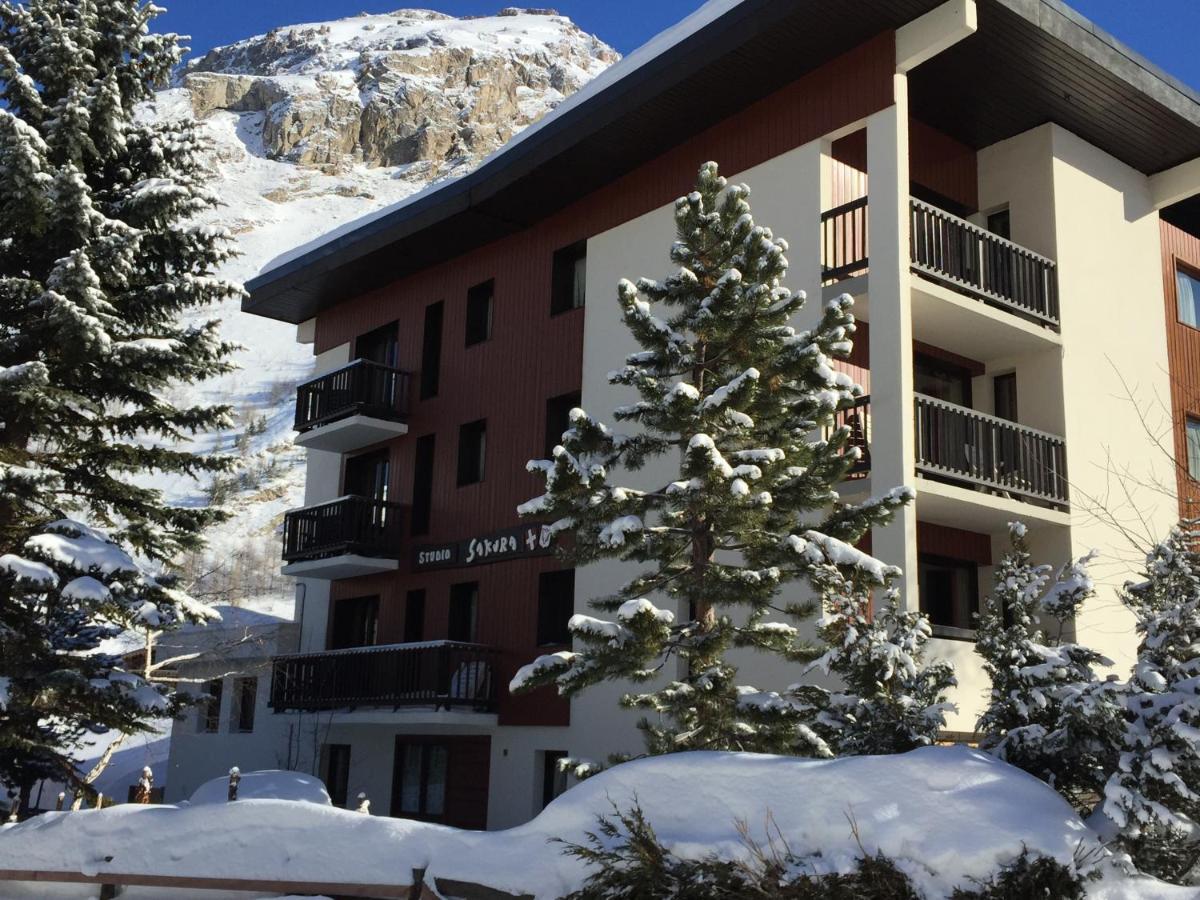Residence Studio Sakura Val-dʼIsère Exteriér fotografie